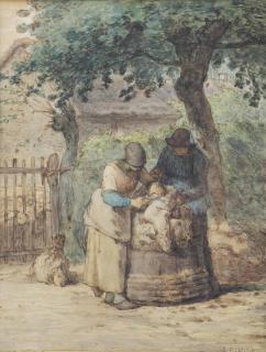 Jean-François Millet - The Sheepshearers