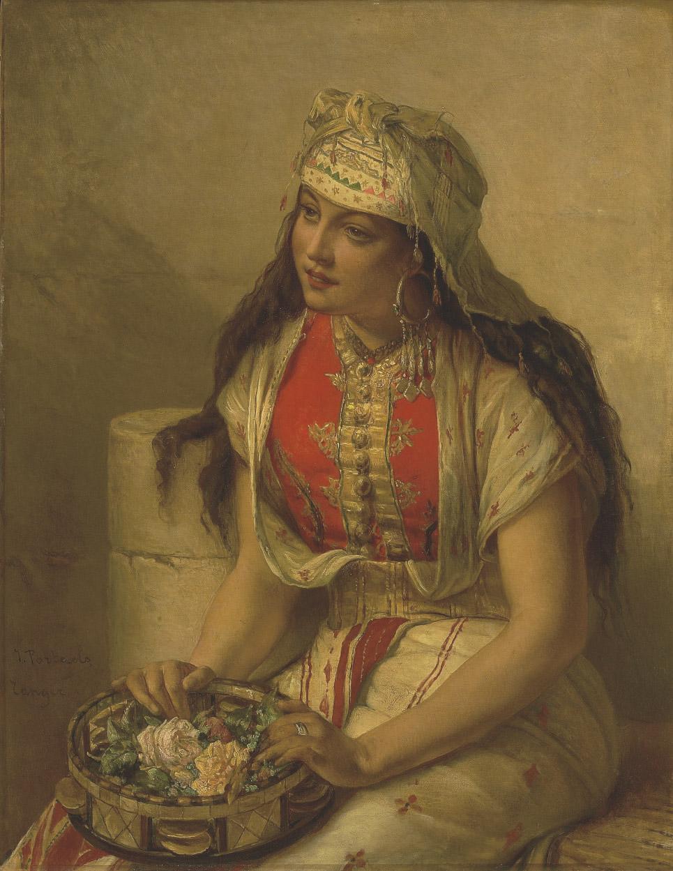 Jean-François Portaëls - An Oriental Beauty
