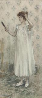 Jean François Raffaëlli - A moment of admiration