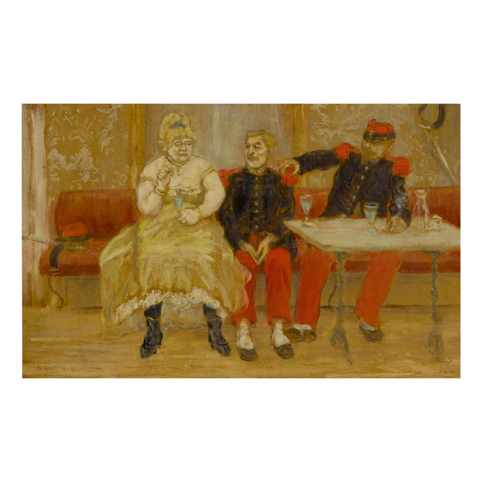 Jean-François Raffaëlli - La Forte Chanteuse