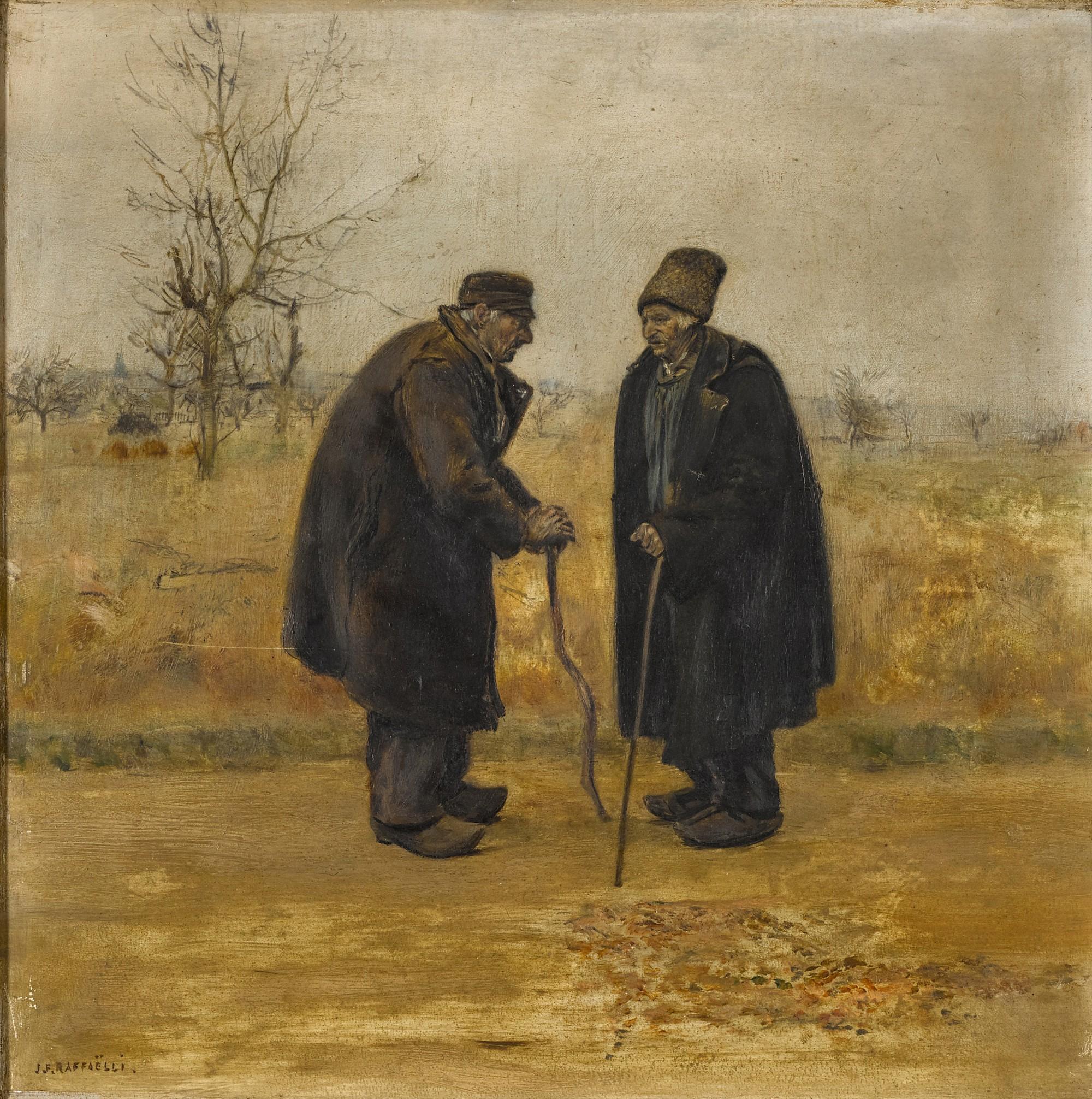 Jean-François Raffaëlli - La Rencontre