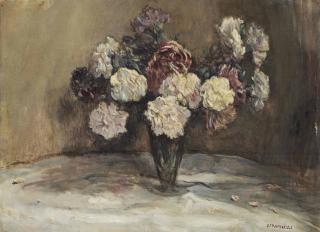 Jean-François Raffaëlli - Les oeillets