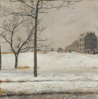 Jean-François Raffaëlli - Montmartre Sous La Neige