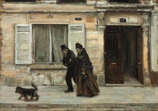 Jean-Francois Raffaëlli - Promenade