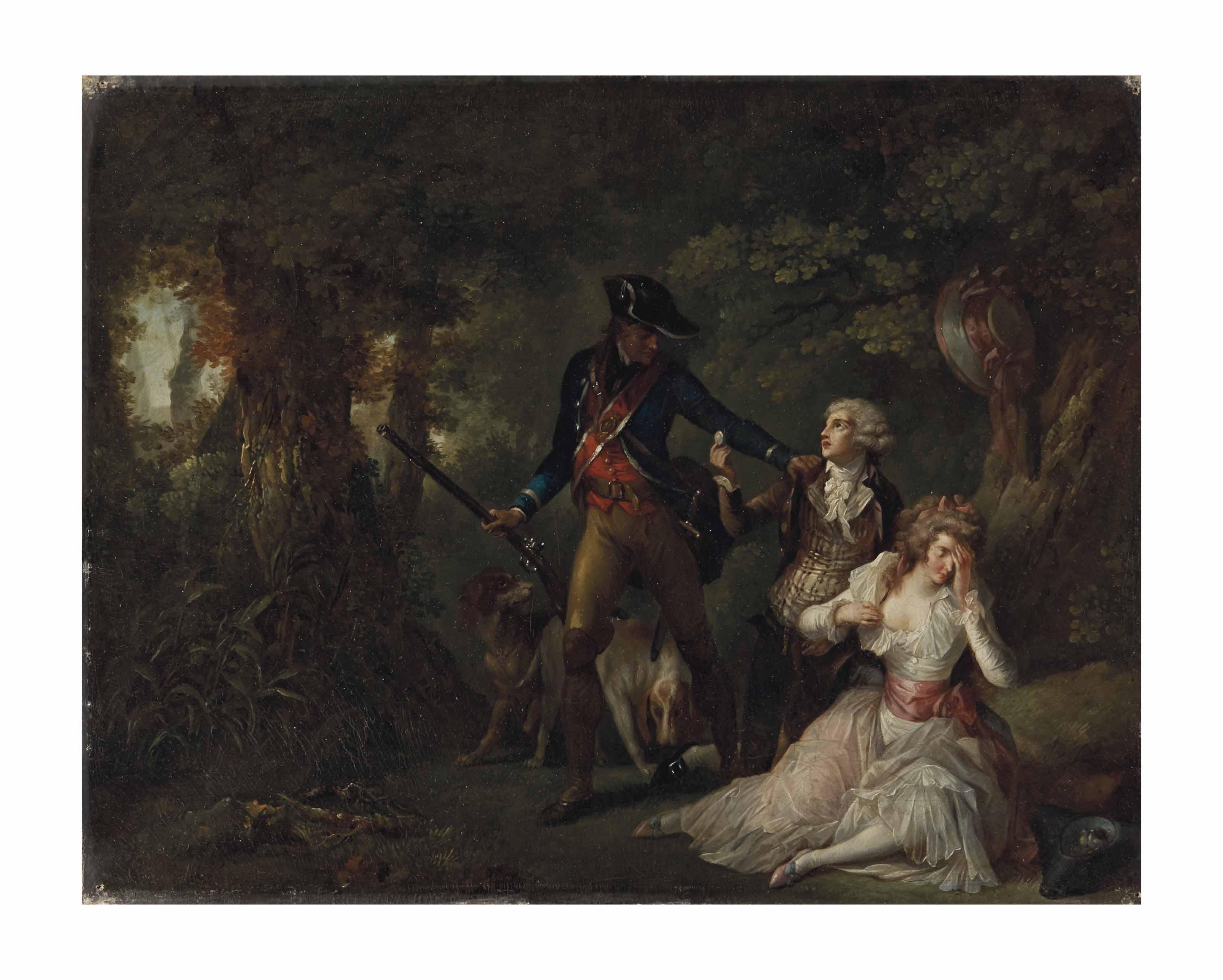 Jean-Frédéric Schall - Le Nid découvert, dit aussi \'Le Garde-chasse scrupuleux\'