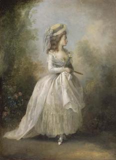 Jean-Frederic Schall - Promeneuse À L\'Éventail