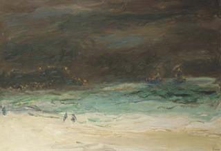 Jean Fusaro - Soir sur la mer à Sète