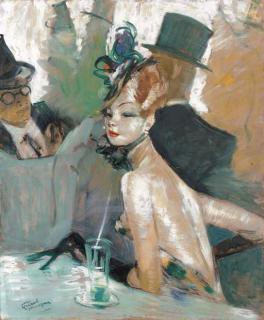 Jean-Gabriel Domergue - A Montparnasse