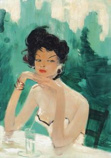 Jean-Gabriel Domergue - At The Bar