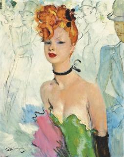 Jean-Gabriel Domergue - Brigitte au soleil