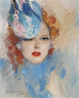 Jean-Gabriel Domergue - La Jeune Nicoise