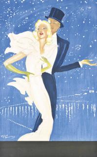 Jean-Gabriel Domergue - L\'HIVER Á MONTE-CARLO (before letters)