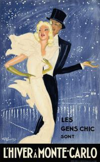 Jean-Gabriel Domergue - L\'Hiver Á Monte-Carlo