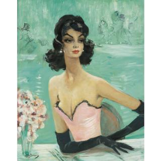 Jean-Gabriel Domergue - Portrait Jacqueline