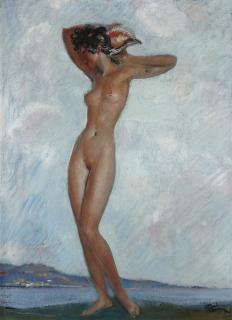 Jean-Gabriel Domergue - Venus À La Conche