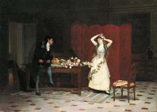 Jean-Georges Vibert - Les Apprêts