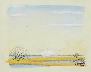 Jean Godebski - Trois gouaches