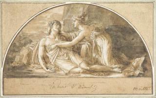 Jean-Guillaume Moitte - La Mort D\'Adonis