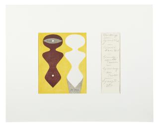 Jean (Hans) Arp - Positiv-negativ Figuren