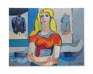 Jean Hélion - Fille Au Mannequin