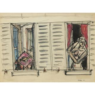 Jean Hélion - Les Deux Fenêtres