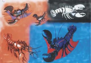 Jean Helion - Les homards