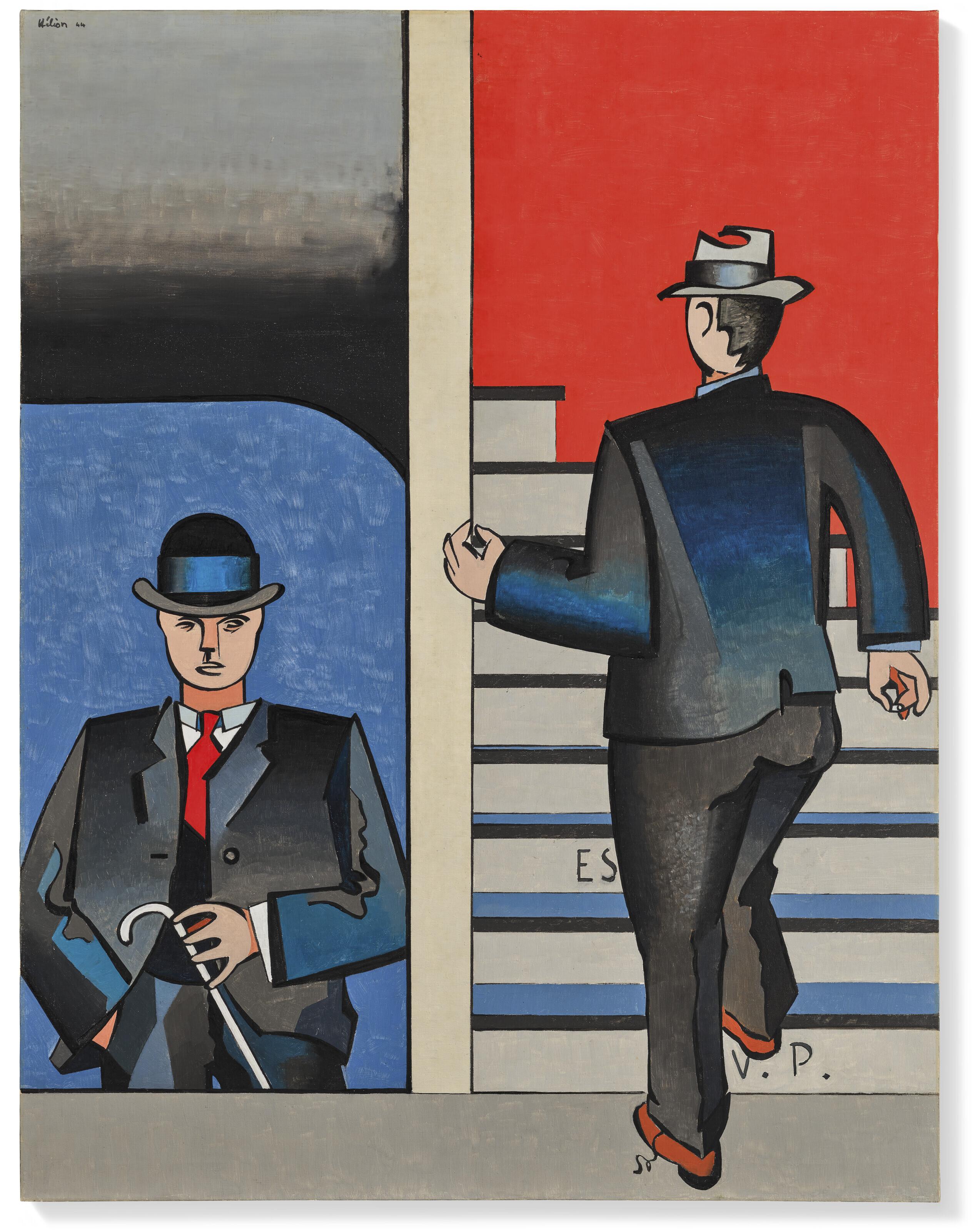 Jean Hélion - L\'escalier