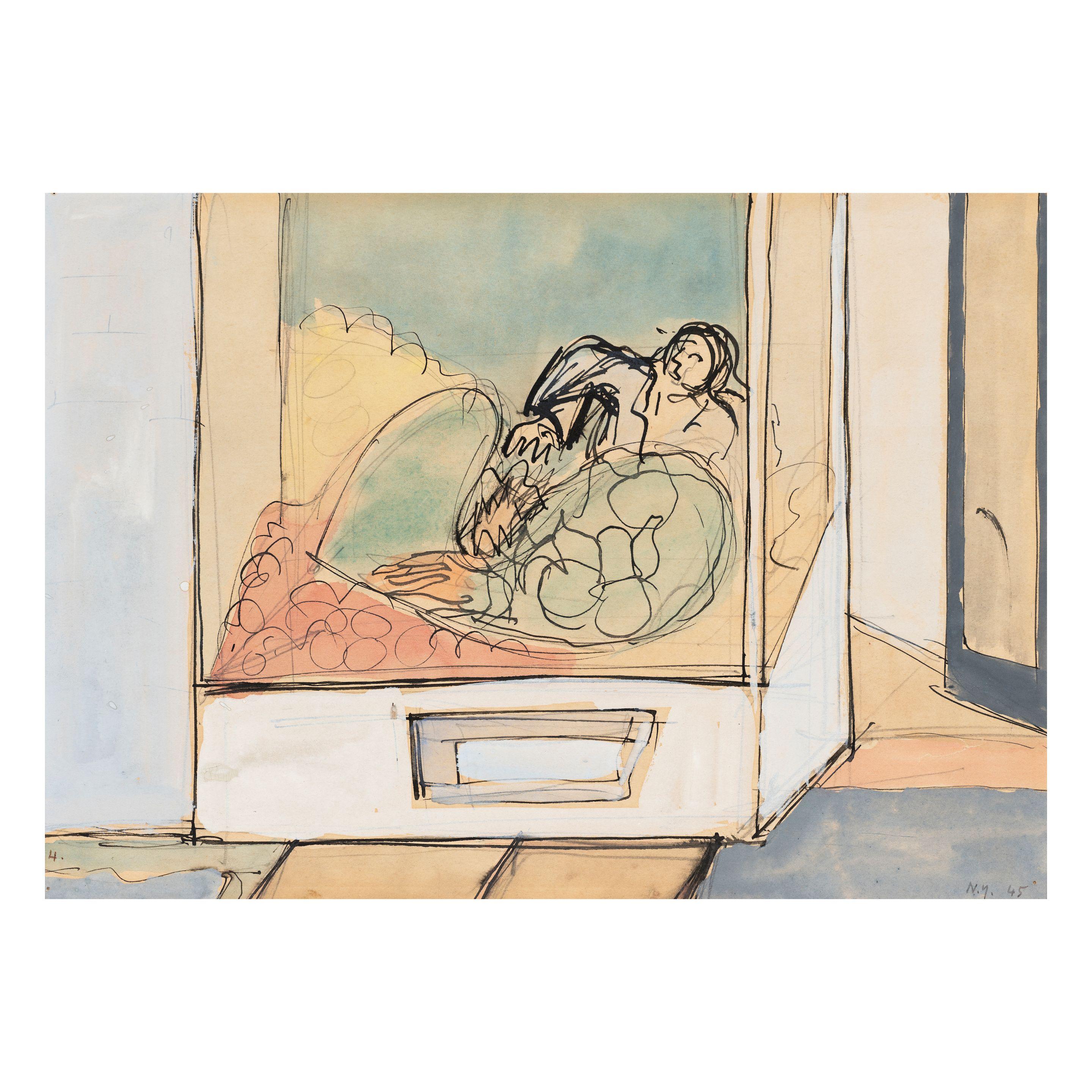 Jean Helion - Vitrine à NY