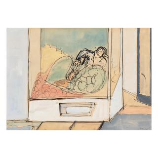 Jean Helion - Vitrine à NY