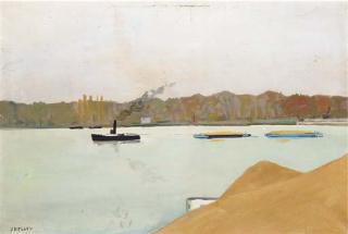 Jean Helleu - La Seine à Bougival