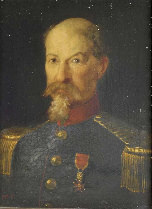 Jean-Hippolyte Flandrin - Portrait of an Officer
