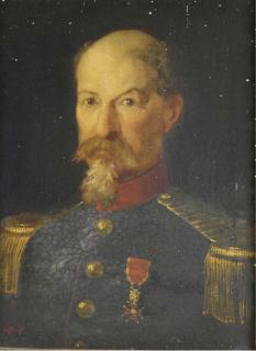 Jean-Hippolyte Flandrin - Portrait of an Officer