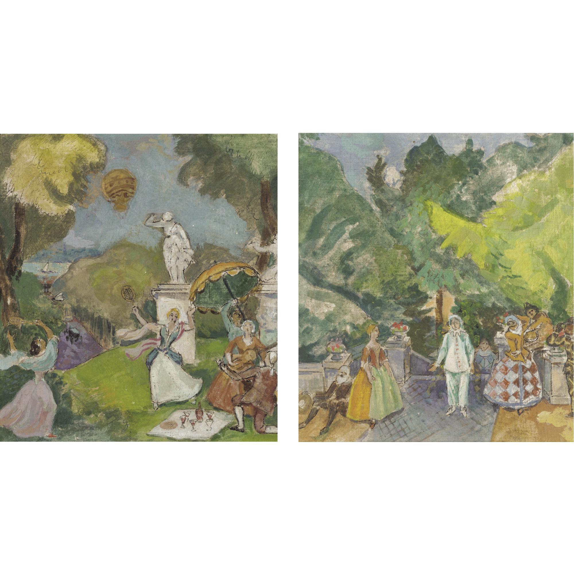 Jean-Hippolyte Marchand - (I) Fête Champêtre (Ii) Comédie Italienne