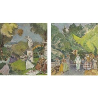 Jean-Hippolyte Marchand - (I) Fête Champêtre (Ii) Comédie Italienne