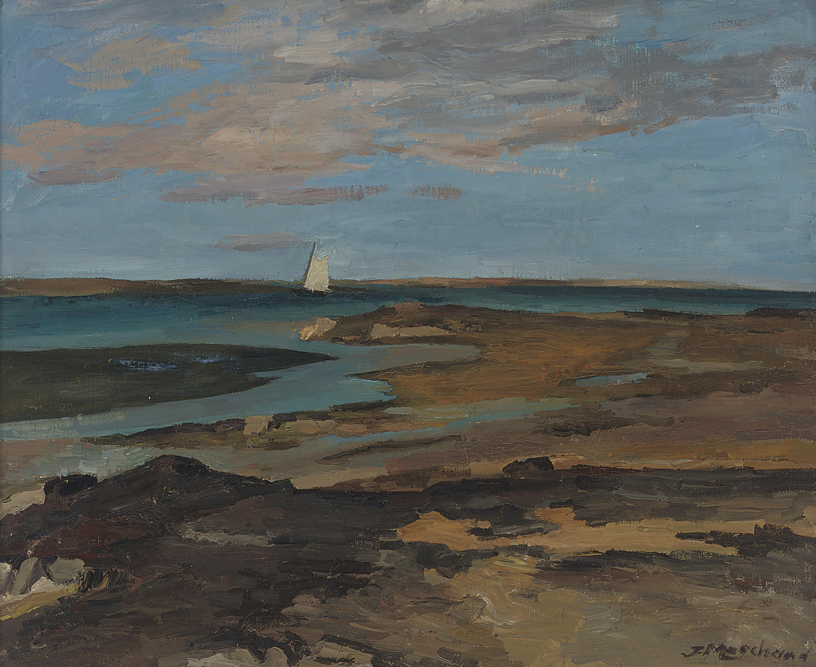 Jean Hippolyte Marchand - La Mer Perros-Guirec, Côtes D\'Armor, Bretagne