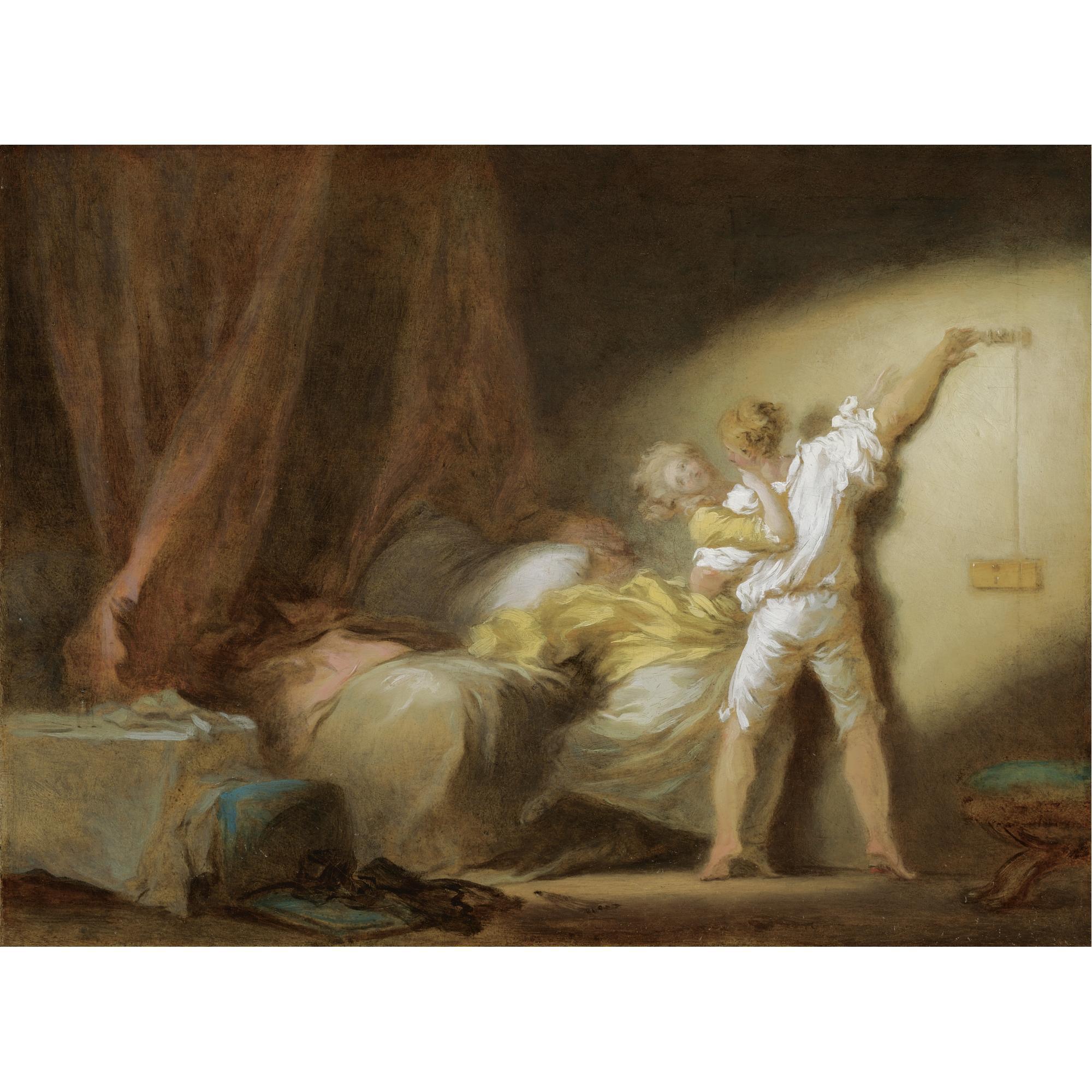 Jean-Honoré Fragonard - Le Verrou (The Bolt)