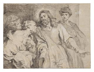 Jean-Honoré Fragonard - The Healing of the Paralytic, after Sir Anthony Van Dyck