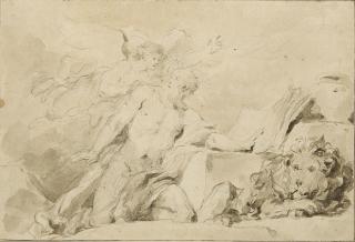 Jean-Honoré Fragonard - The vision of Saint Jerome