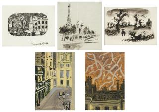 Jean Hugo - Five Works