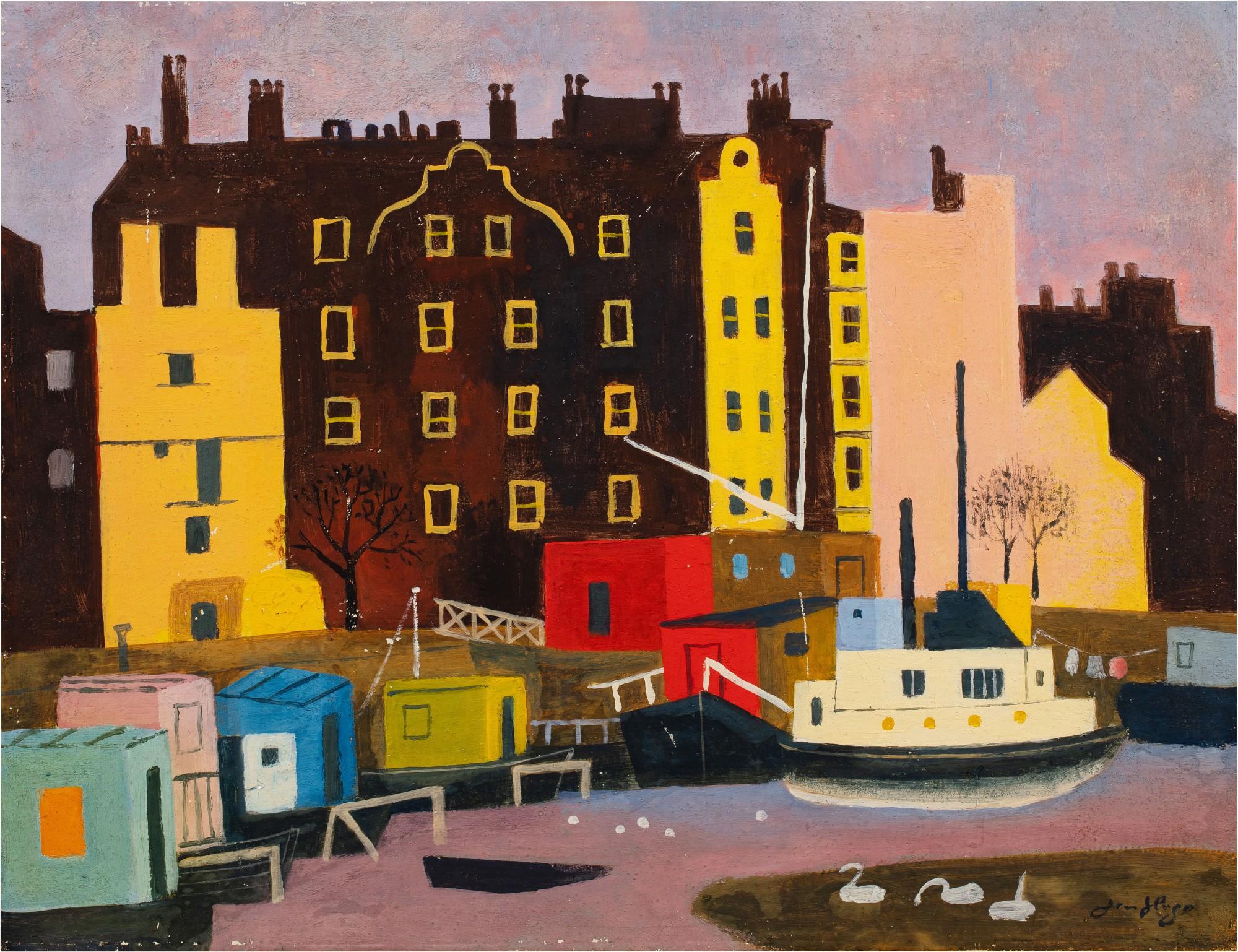 Jean Hugo - Les bords de la Tamise