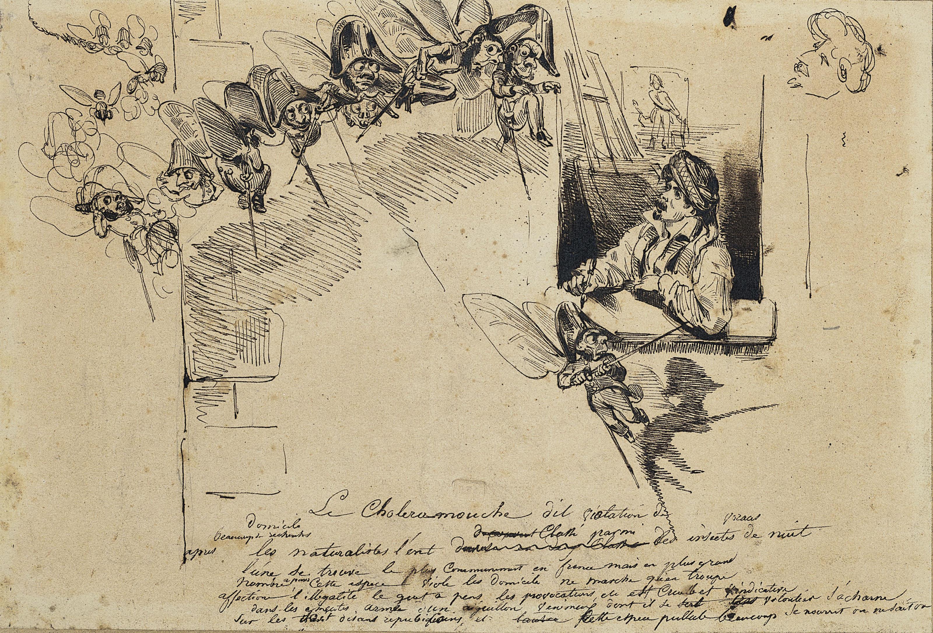 Jean-Ignace-Isidore Gérard - Le Choléramouche