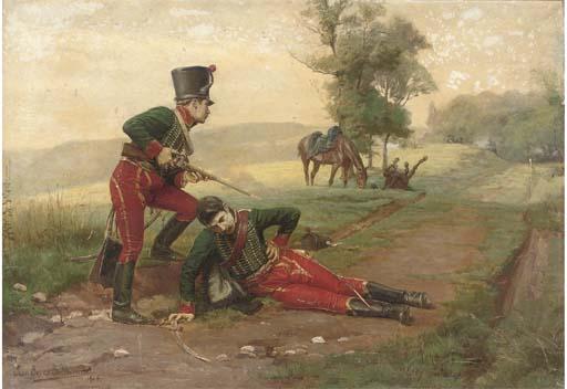 Jean-Jacques Berne-Bellecour - The fallen comrade