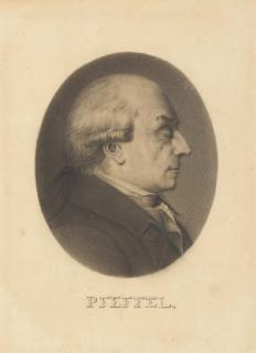 Jean-Jacques-Casimir Karpff - Portrait de Gottlieb Konrad Pfeffel (1736-1809) en buste de profil à droite
