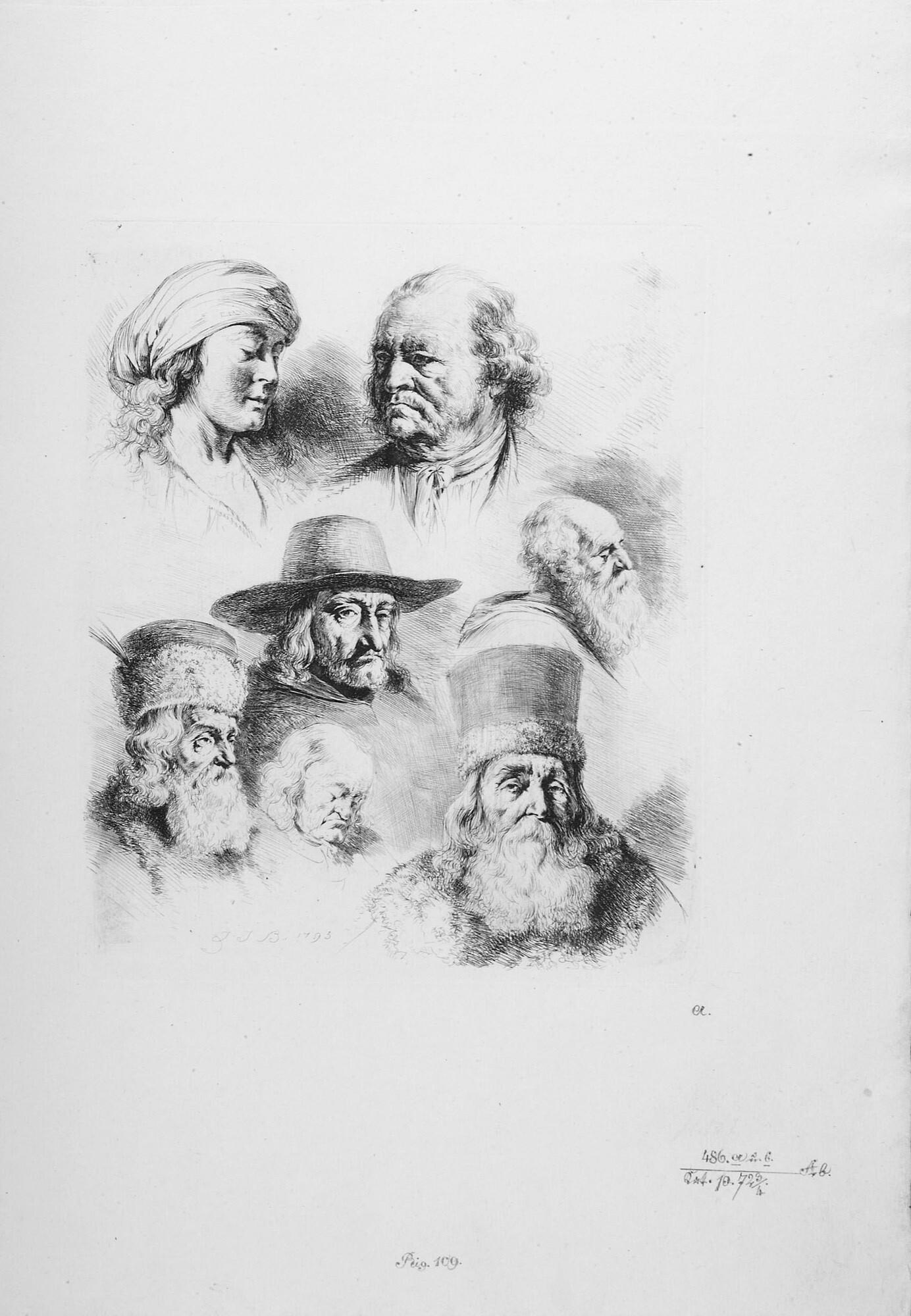 Jean Jacques de Boissieu - 12 Bll.: Diverse Darstellungen.