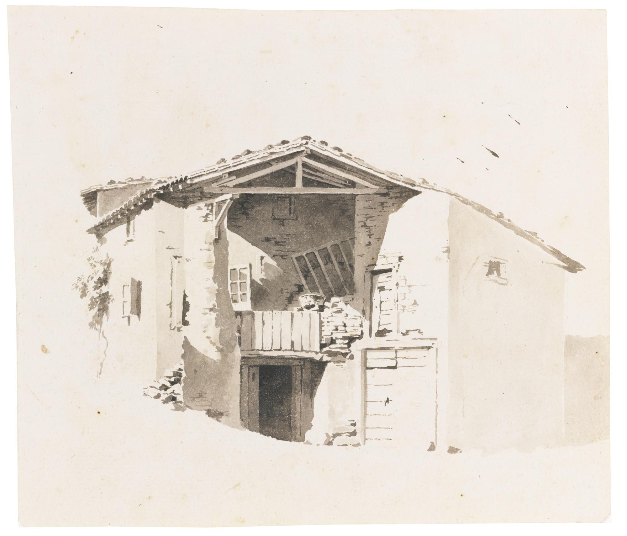 Jean-Jacques De Boissieu - A Dilapidated Building