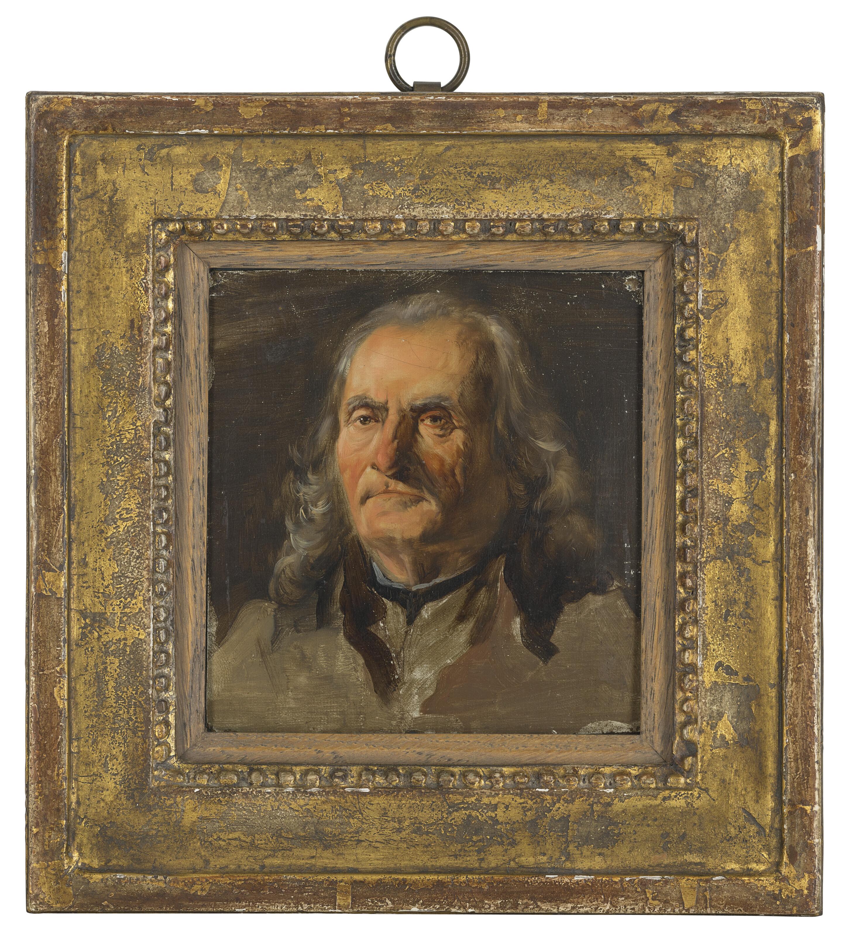 Jean-Jacques De Boissieu - Head study of an old man