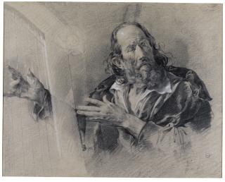 Jean-Jacques De Boissieu - King David Playing The Harp