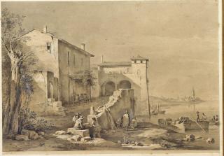 Jean-Jacques de Boissieu - La douane a Rome