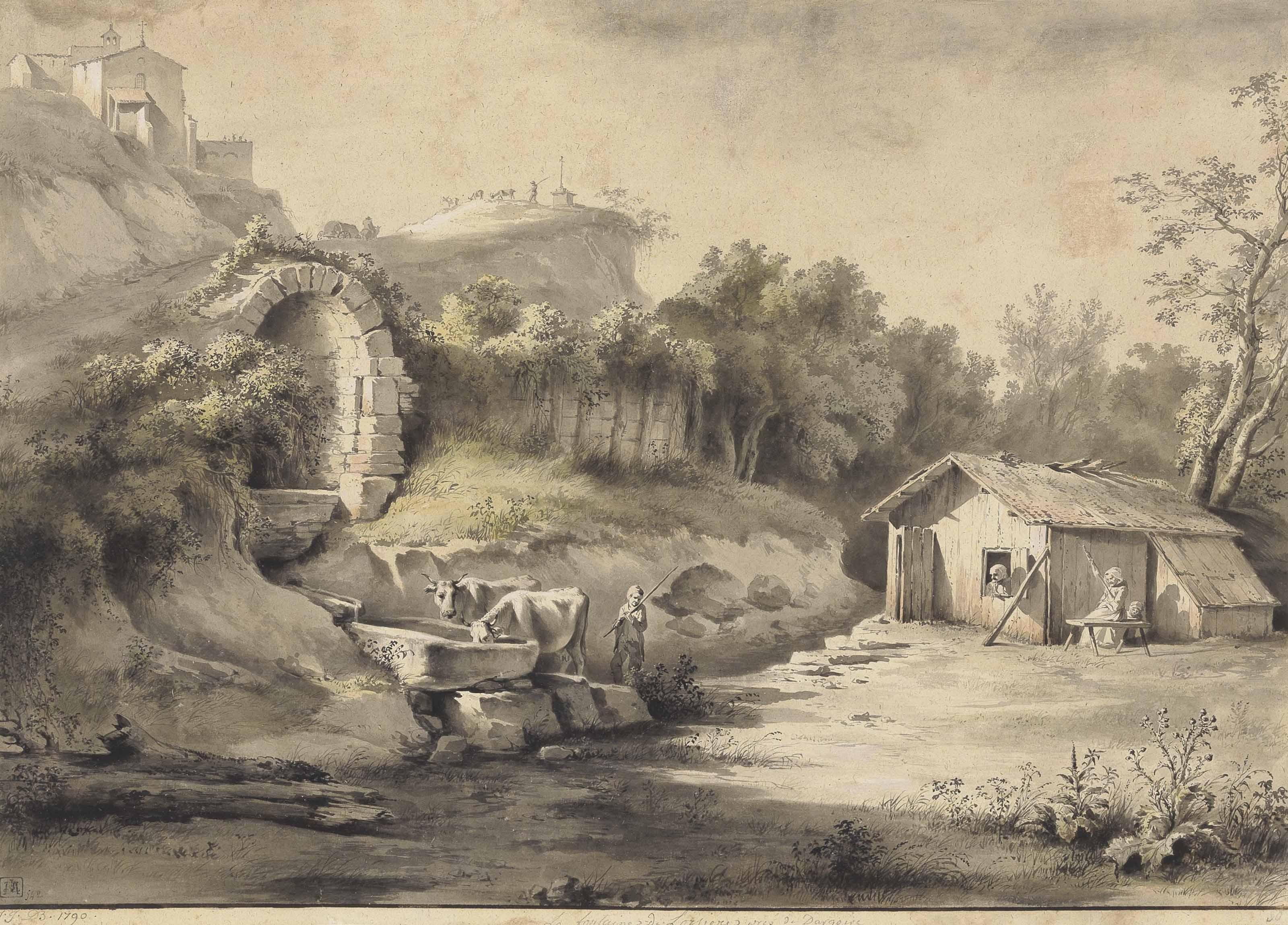 Jean-Jacques De Boissieu - La Fontaine De L\'Orsière