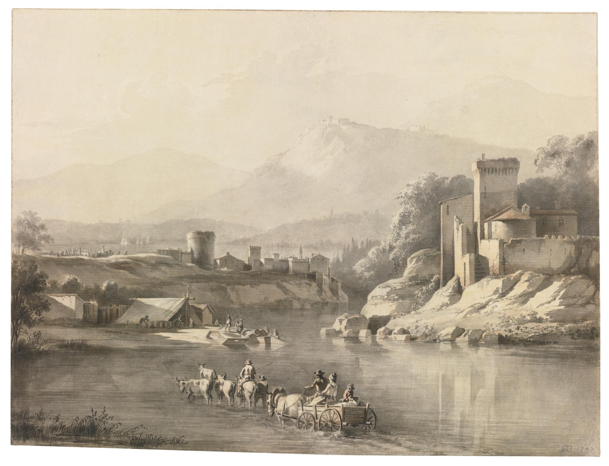 Jean-Jacques De Boissieu - River Landscape